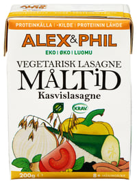 Vårt Økologiske Vegetariske Lasagne Måltid