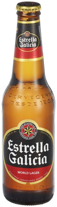 Estrella Galicia Premium Lager 4.7 % 0.33l