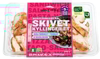 Skivet Kyllingfilet Soltørket Tomat og Basilikum 200g