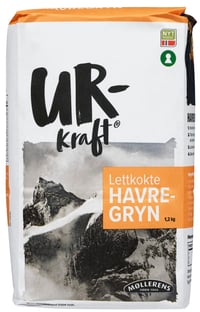 Havregryn Lettkokte 1,2kg Urkraft