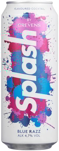 Splash Blue Razz 0,5l boks