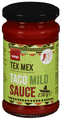 Coop Taco Saus Mild 230g