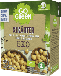 GoGreen Kikerter Økologisk 380g