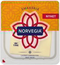 Norvegia Smaksrik skiver 250g Tine