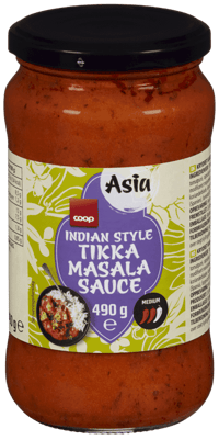 Coop Indian Tikka Masala Saus 490g