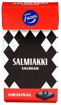 Fazer Salmiakki Pastiller 40g