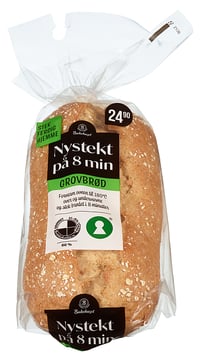 Grovbrød 500g Nystekt På 8 Minutter