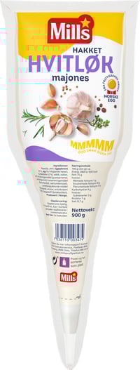 Mills Hvitløkmajones 900g