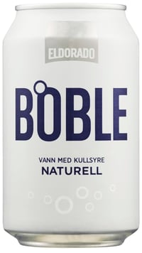 Boble Vann Naturell 0,33l boks Eldorado