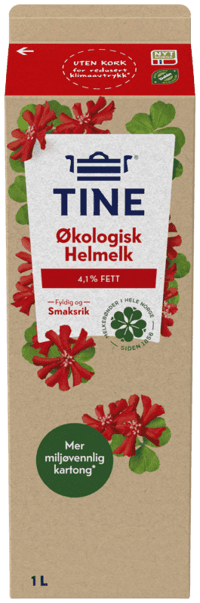 Tine Helmelk Økologisk 1l