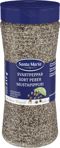 Santa Maria Grovmalt Sort Pepper 217g