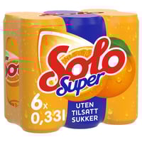 Solo Super 0,33lx6 boks Sleek
