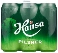 Hansa Pilsner 0,5lx6 boks