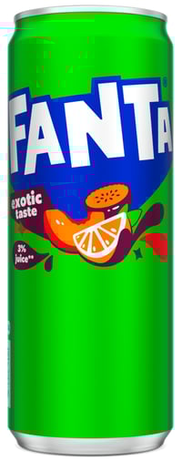Fanta Exotic 330ml Sleek bx