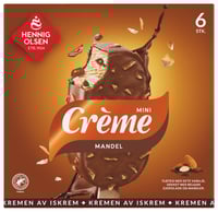 Creme Mini Mandel 6stk Hennig-Olsen