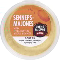 Sennepsmajones 240g Meny