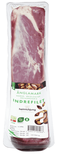 Änglamark Svin Indrefilet ca 550g
