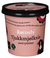 Rørosis Tjukkmjølksis m Tyttebær 130ml