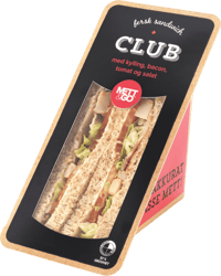 Met&Go Club Sandwich