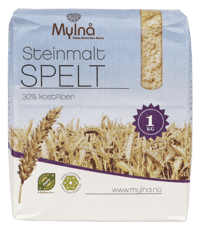 Mylnå Steinmalt Speltmjøl 1kg