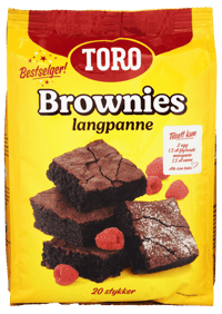 Toro Brownies Langpanne 883g