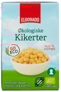 Kikerter Økologisk 380g Go Eco Eldorado