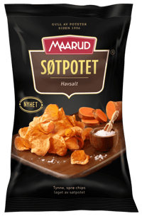 Maarud Søtpotet Havsalt 100g