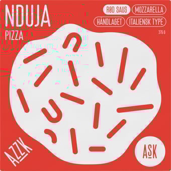 Nduja Pizza 375g Ask