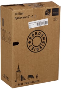 Øko Skummet Mjølk 0,1% Fett Bib