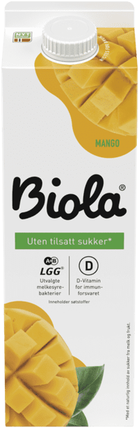 Biola Mango Uten tilsatt Sukker 1000g