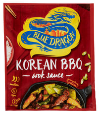 Woksaus Korean Bbq 120g Blue Dragon