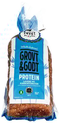 G&g Proteinbrød Oppsk Fryst 720g Mesterbakeren