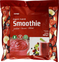Coop Frukt til Smoothie Rød 600g