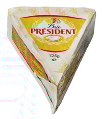 Brie Trekant 125g President