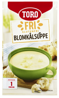 Toro Fri Blomkålsuppe Porsjon Glutenfri