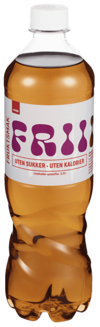 Coop Frii Fruktsmak Uten Tilsatt Sukker 0,75l