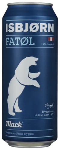 Mack Isbjørn Fatøl 0,5l boks