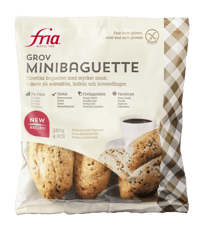 Fria Glutenfri Minibaguetter Grove 280g
