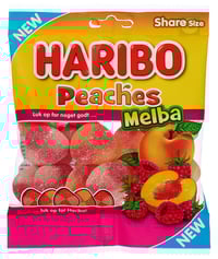 Peaches Melba 120g Haribo