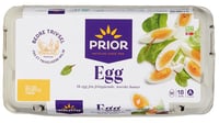 Egg fra Frittgående Høner M 18 stk