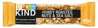 Be-Kind Nøttebar Honey Roasted Nuts&Seasalt 40g