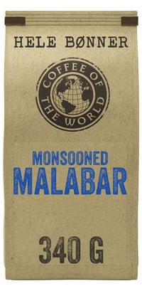 Monsooned Malabar Hele Bønner 340g Cotw