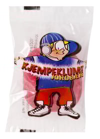 Kjempeklumper Jordbær Innpakket