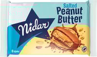 Nidar Kjeks Salted Peanut Butter 110g