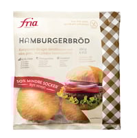 Hamburgerbrød glutenfri 280g Fria