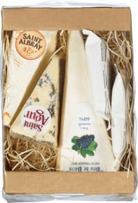 Ostebrett Fransk m/Kjeks 399g