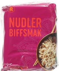 Nudler med Biffsmak 5stk x 85g, 425 g