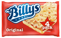 Billys Pan Pizza Original 4x170g