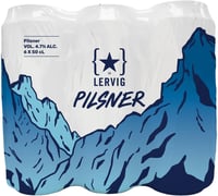 Pilsner 0,5lx6 boks Lervig