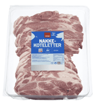 Coop Nakkekoteletter ca 1,8kg